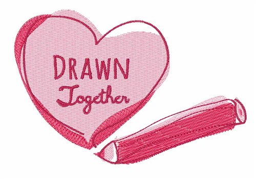 Drawn Together Machine Embroidery Design