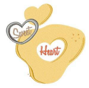 Picture of Sweet Heart Machine Embroidery Design