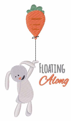 Floating Along Machine Embroidery Design
