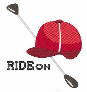 Picture of Ride On Machine Embroidery Design