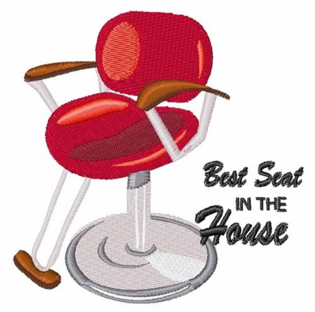 Picture of Best Seat Machine Embroidery Design