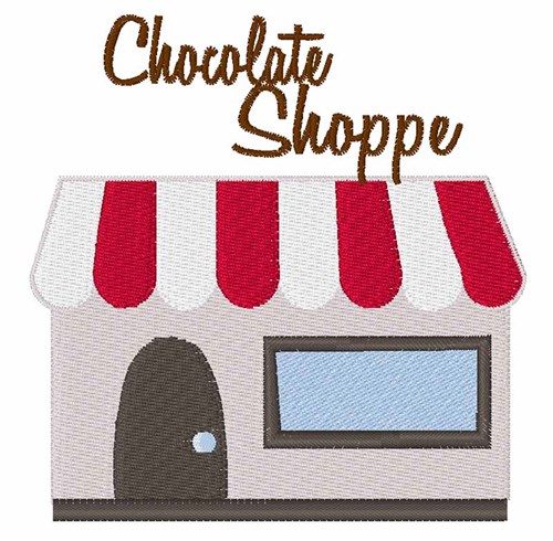 Chocolate Shoppe Machine Embroidery Design