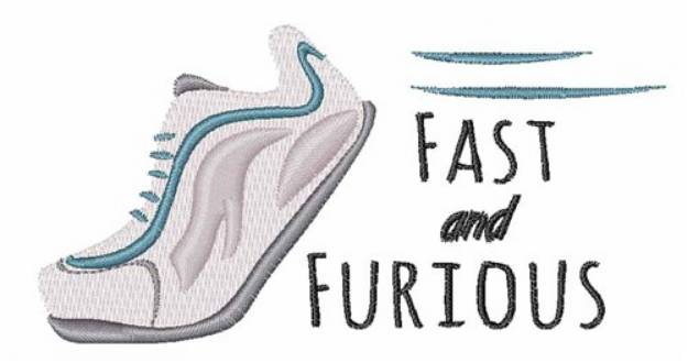 Picture of Fast and Furious Machine Embroidery Design