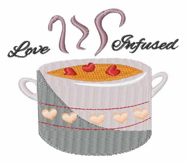 Picture of Love Infused Machine Embroidery Design