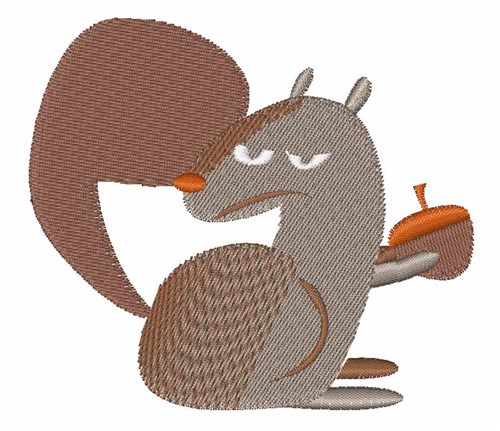 Rodent Squirrel Machine Embroidery Design