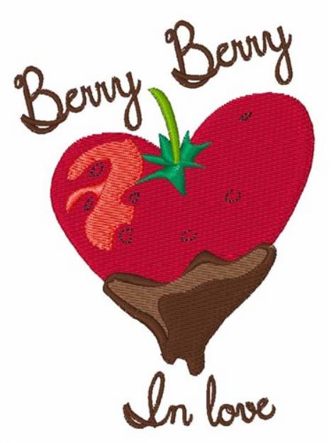 Picture of Berry in Love Machine Embroidery Design