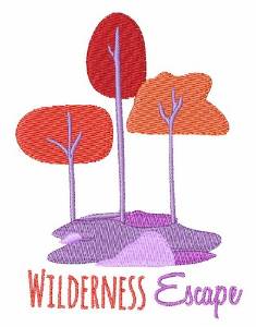 Picture of Wilderness Escape Machine Embroidery Design