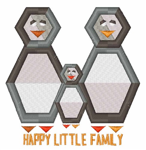 Little Family Machine Embroidery Design
