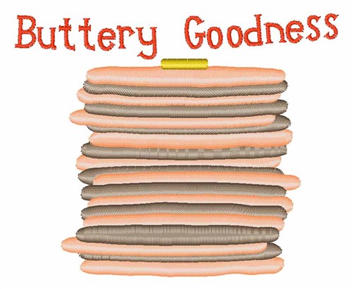 Buttery Goodness Machine Embroidery Design
