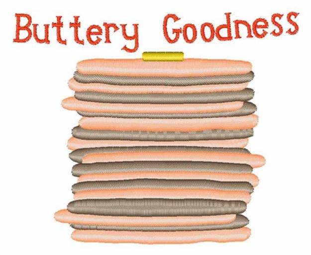 Picture of Buttery Goodness Machine Embroidery Design