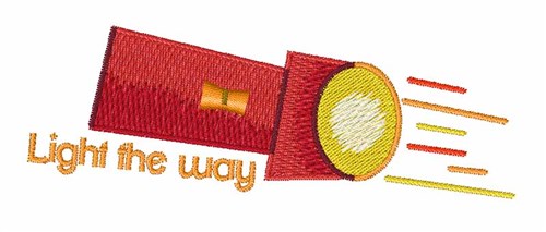 Light the Way Machine Embroidery Design