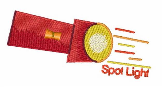 Picture of Spot Light Machine Embroidery Design