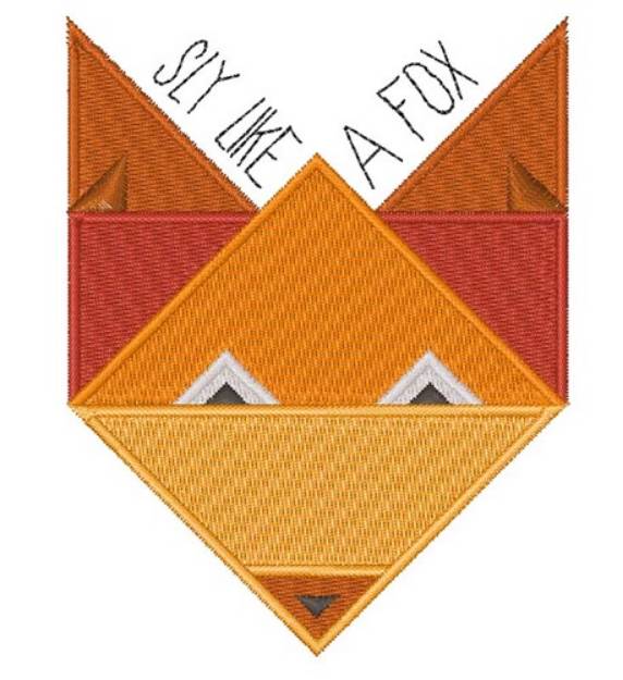 Picture of Sly Fox Machine Embroidery Design