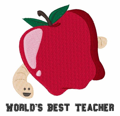 Best Teacher Machine Embroidery Design
