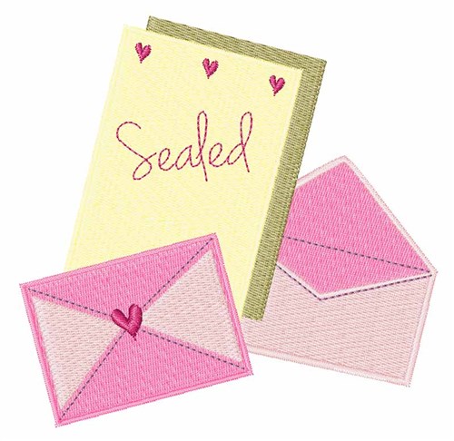 Sealed Stationary Machine Embroidery Design