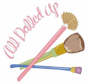 Picture of All Dolled Up Machine Embroidery Design