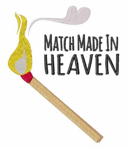 Picture of Match Heaven Machine Embroidery Design