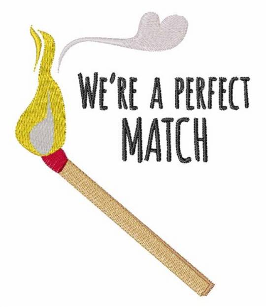 Picture of Perfect Match Machine Embroidery Design