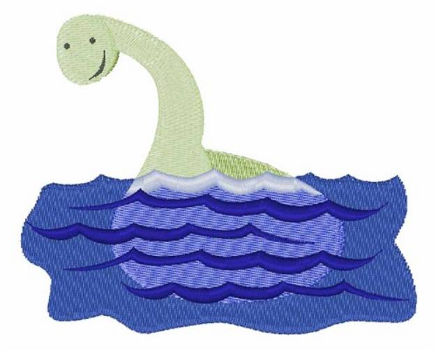 Picture of Loch Ness Monster Machine Embroidery Design