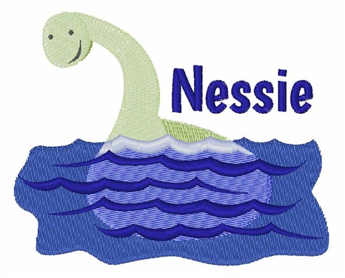 Nessie Machine Embroidery Design