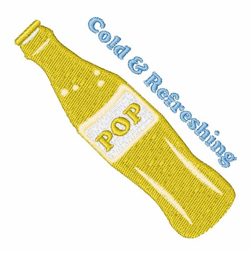Cold & Refreshing Machine Embroidery Design