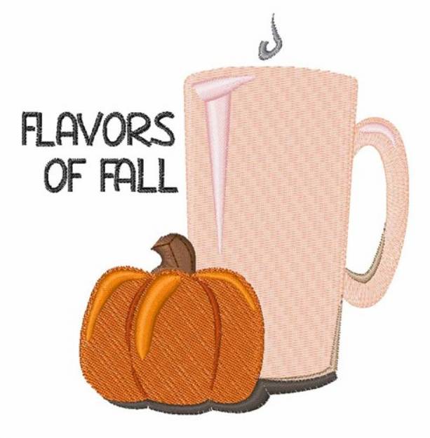 Picture of Flavors of Fall Machine Embroidery Design
