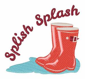 Picture of Splish Splash Machine Embroidery Design