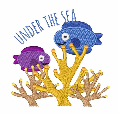 Under the Sea Machine Embroidery Design