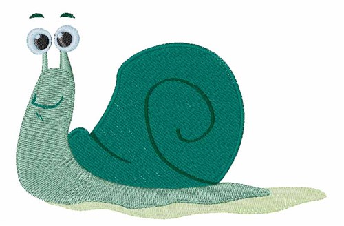 Snail Machine Embroidery Design