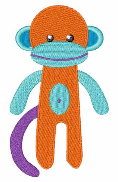 Picture of Monkey Toy Machine Embroidery Design