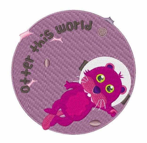Picture of Otter This World Machine Embroidery Design