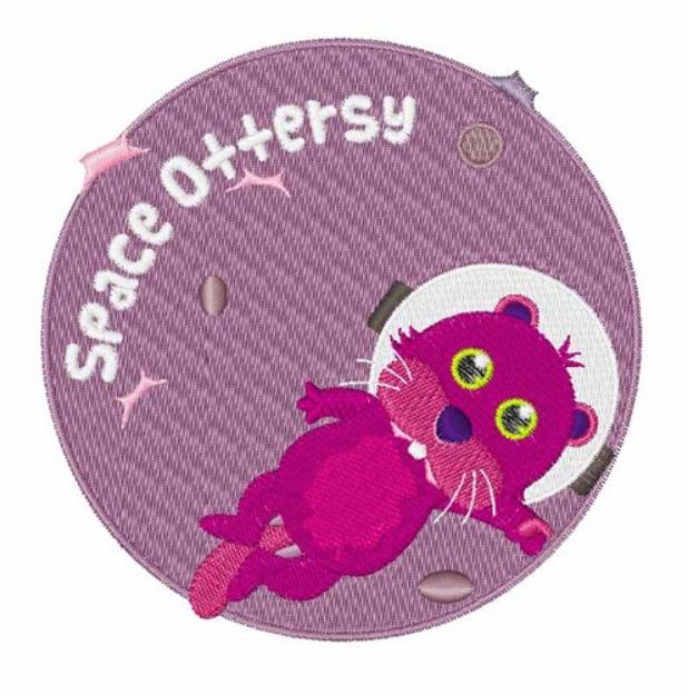 Picture of Space Ottersy Machine Embroidery Design