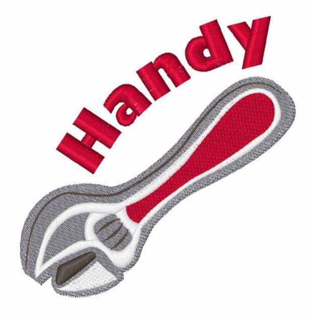Picture of Handy Wrench Machine Embroidery Design