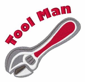 Picture of Tool Man Machine Embroidery Design