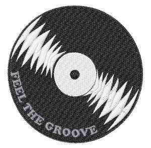 Picture of Feel the Groove Machine Embroidery Design