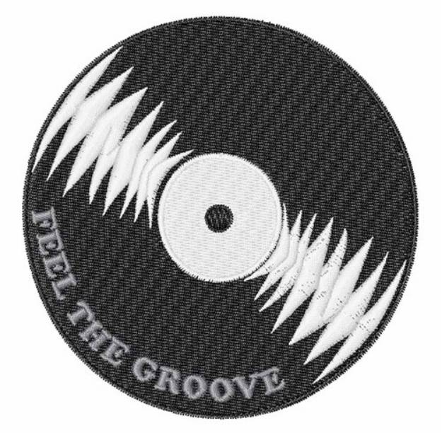 Picture of Feel the Groove Machine Embroidery Design