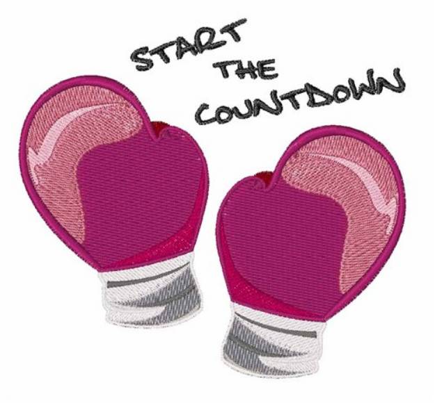 Picture of Start the Countdown Machine Embroidery Design