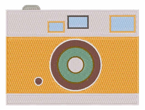 Photograph Camera Machine Embroidery Design