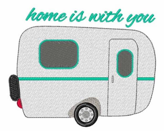 Picture of Home With You Machine Embroidery Design