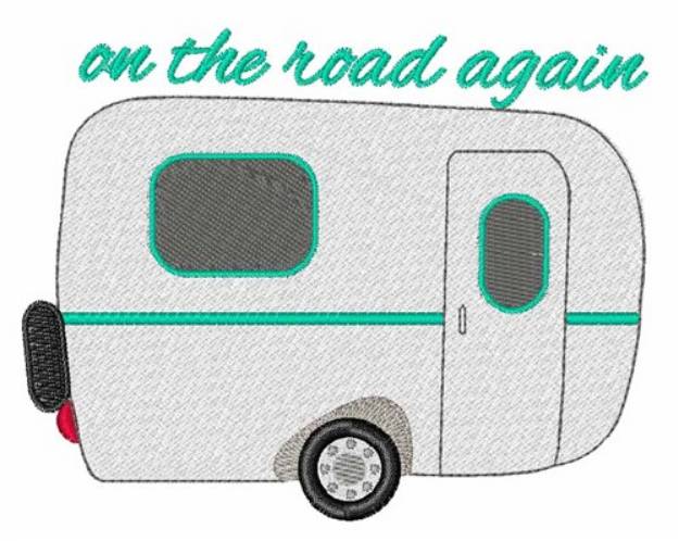 Picture of Road Again Machine Embroidery Design