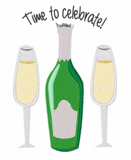 Picture of Time to Celebrate Machine Embroidery Design