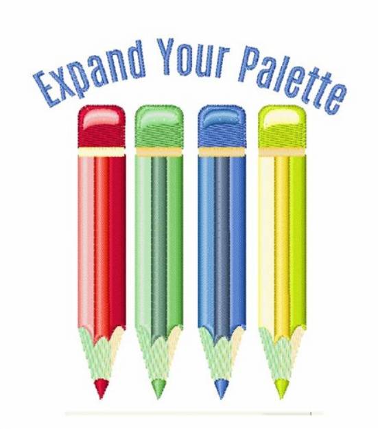 Picture of Expand Your Palette Machine Embroidery Design
