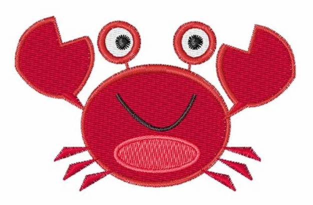 Picture of Happy Crab Machine Embroidery Design