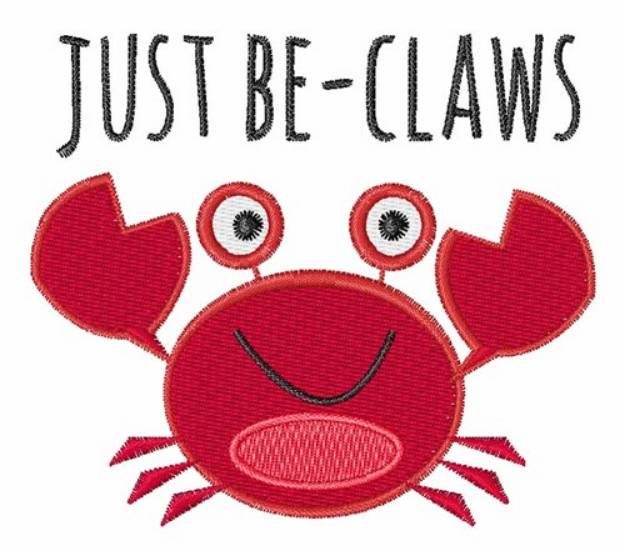 Picture of Just Be-Claws Machine Embroidery Design