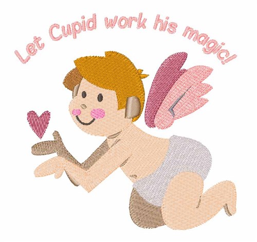 Cupid Work Machine Embroidery Design