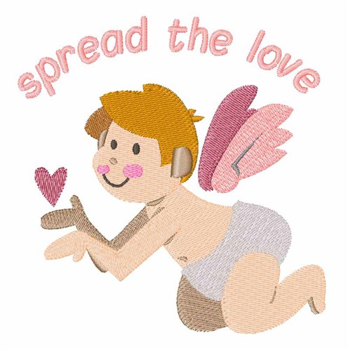 Spread the Love Machine Embroidery Design