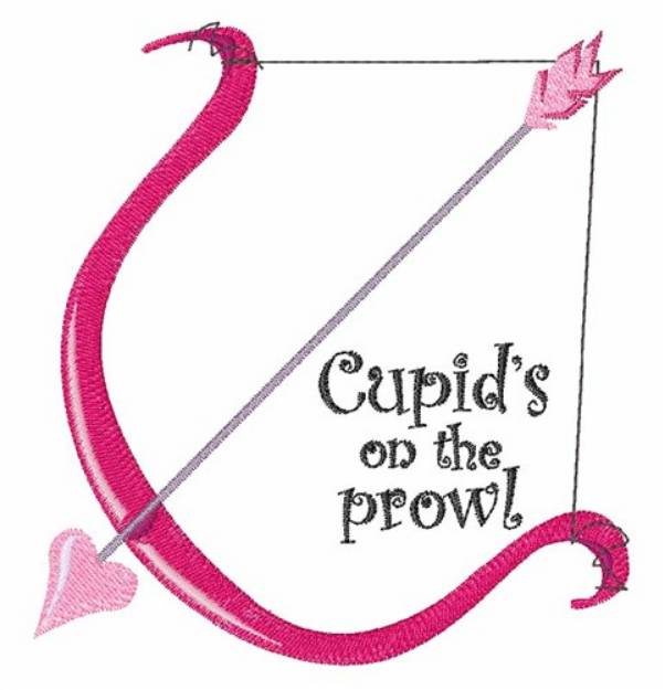 Picture of Cupids Prowl Machine Embroidery Design