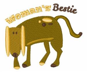 Picture of Womans Bestie Machine Embroidery Design