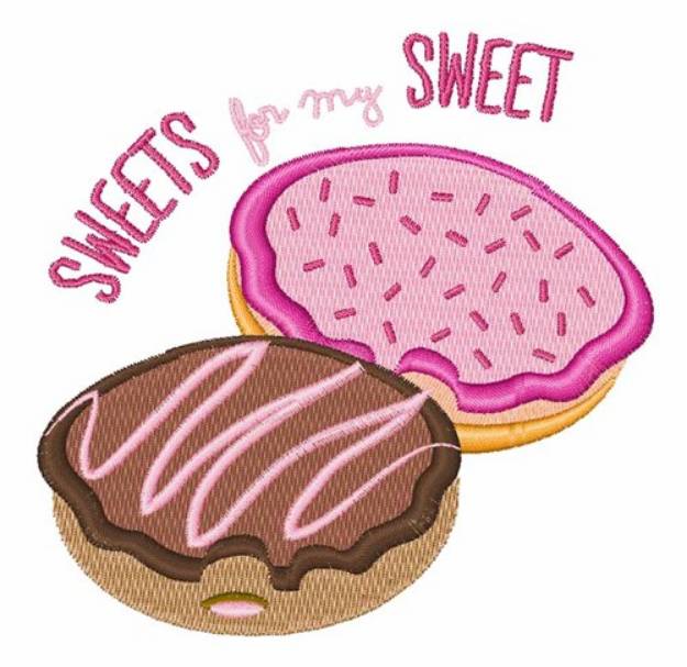 Picture of Sweets for My Sweet Machine Embroidery Design