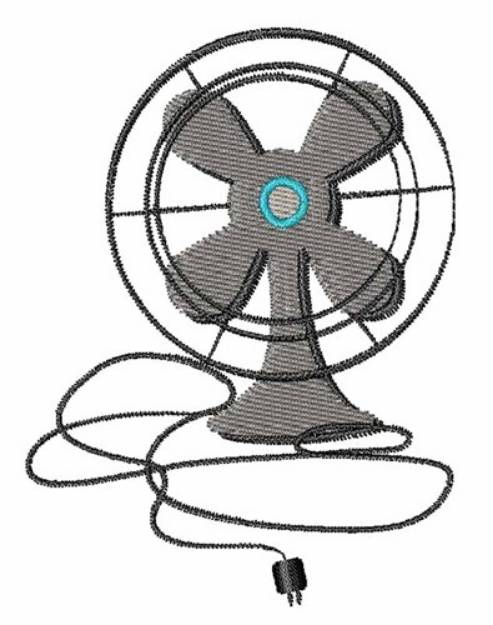 Picture of Oscillating Fan Machine Embroidery Design